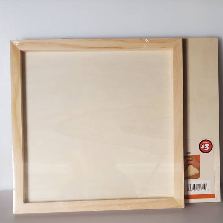 wood panels from dollar tree